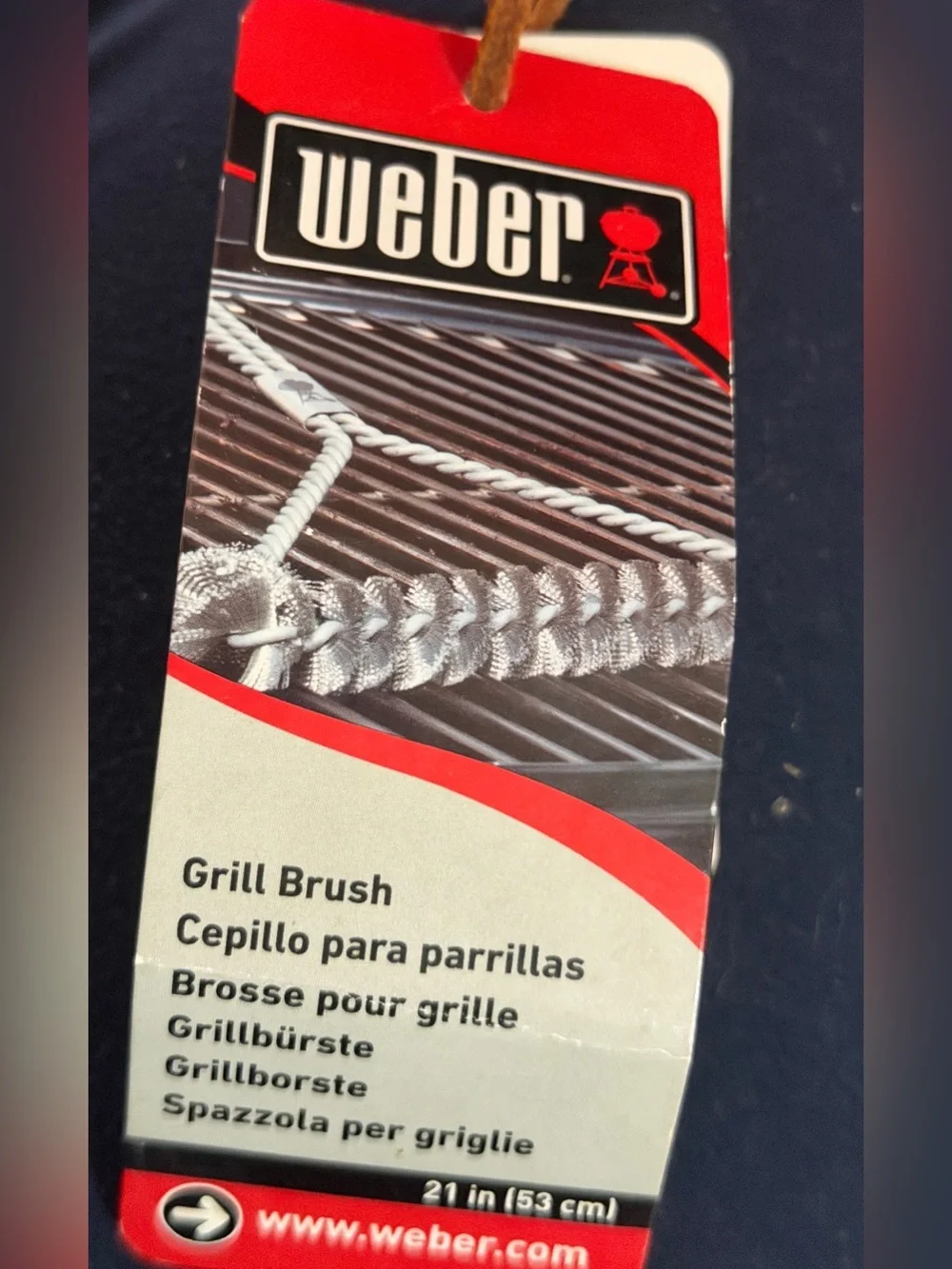 Silver Grill Brush - BBQ